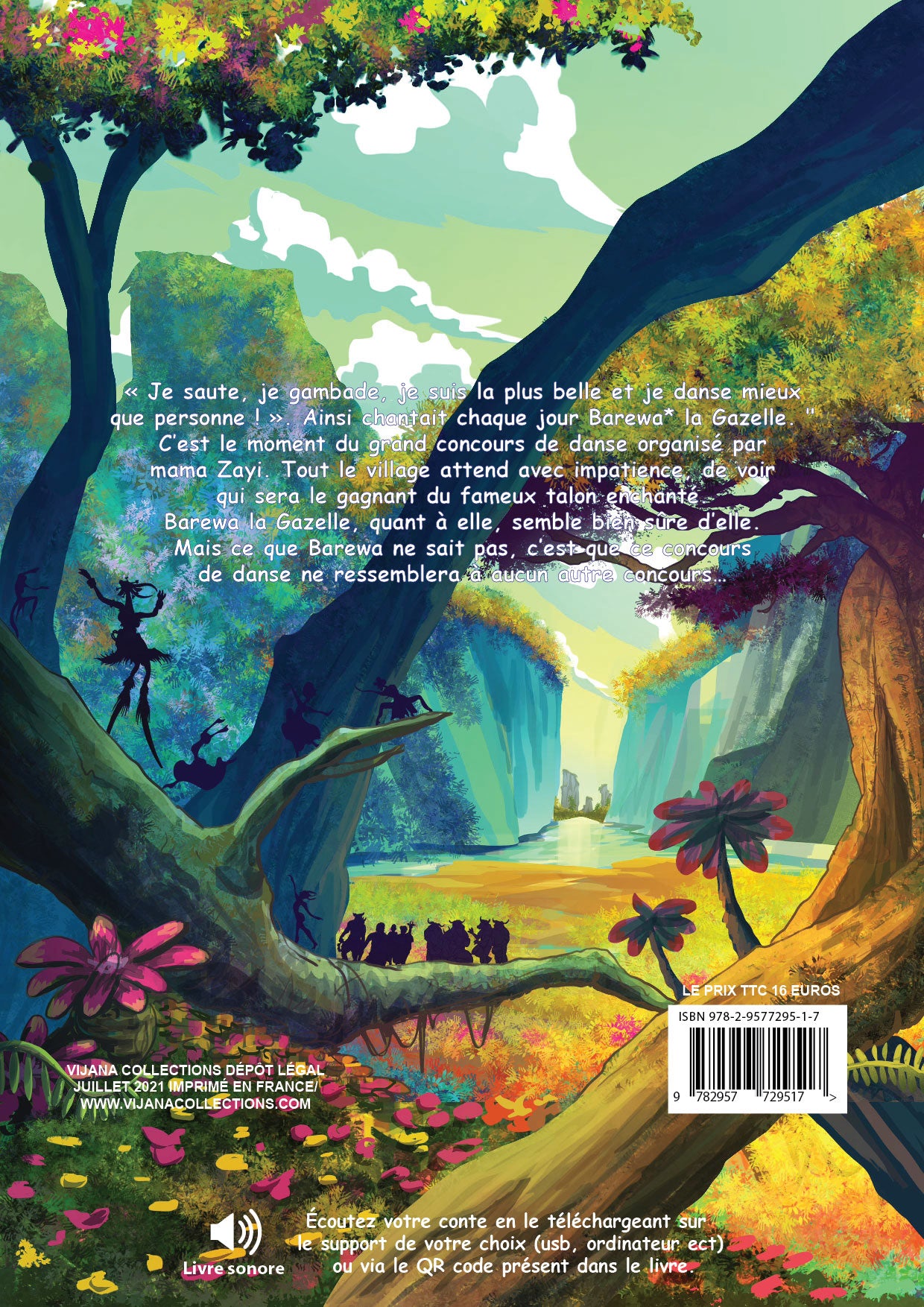 Livre sonore : Barewa la gazelle et le talon enchanté