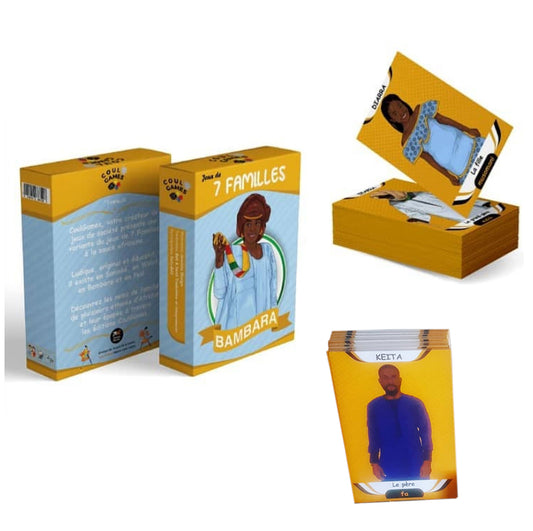 JEUX DE 7 FAMILLES EN LANGUE BAMBARA
