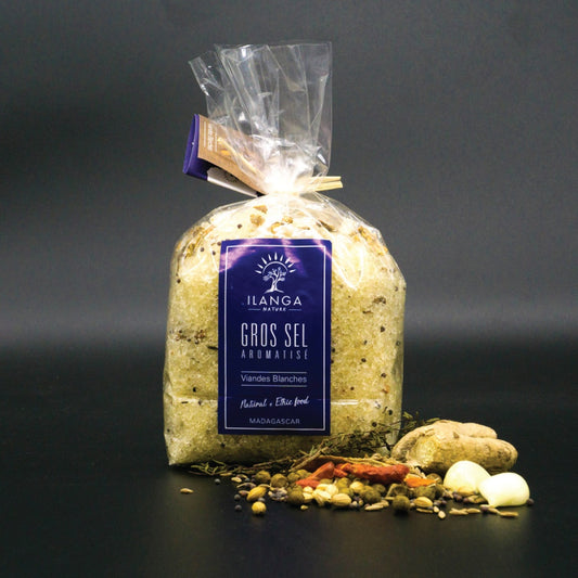 Gros Sel Aromatisé pour Viandes Blanches