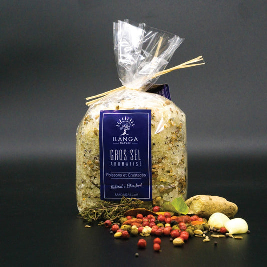 Gros Sel Aromatisé pour Poissons & Crustacés