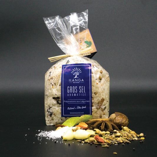 Gros Sel Aromatisé pour Préparation aux Légumes
