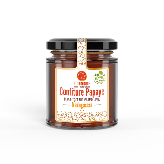Confiture de papaye de Madagascar | Foudafrique