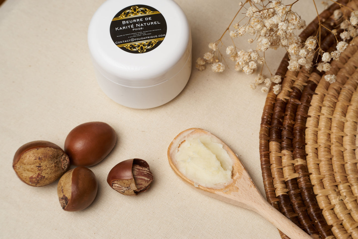Beurre de karité 100% Naturel