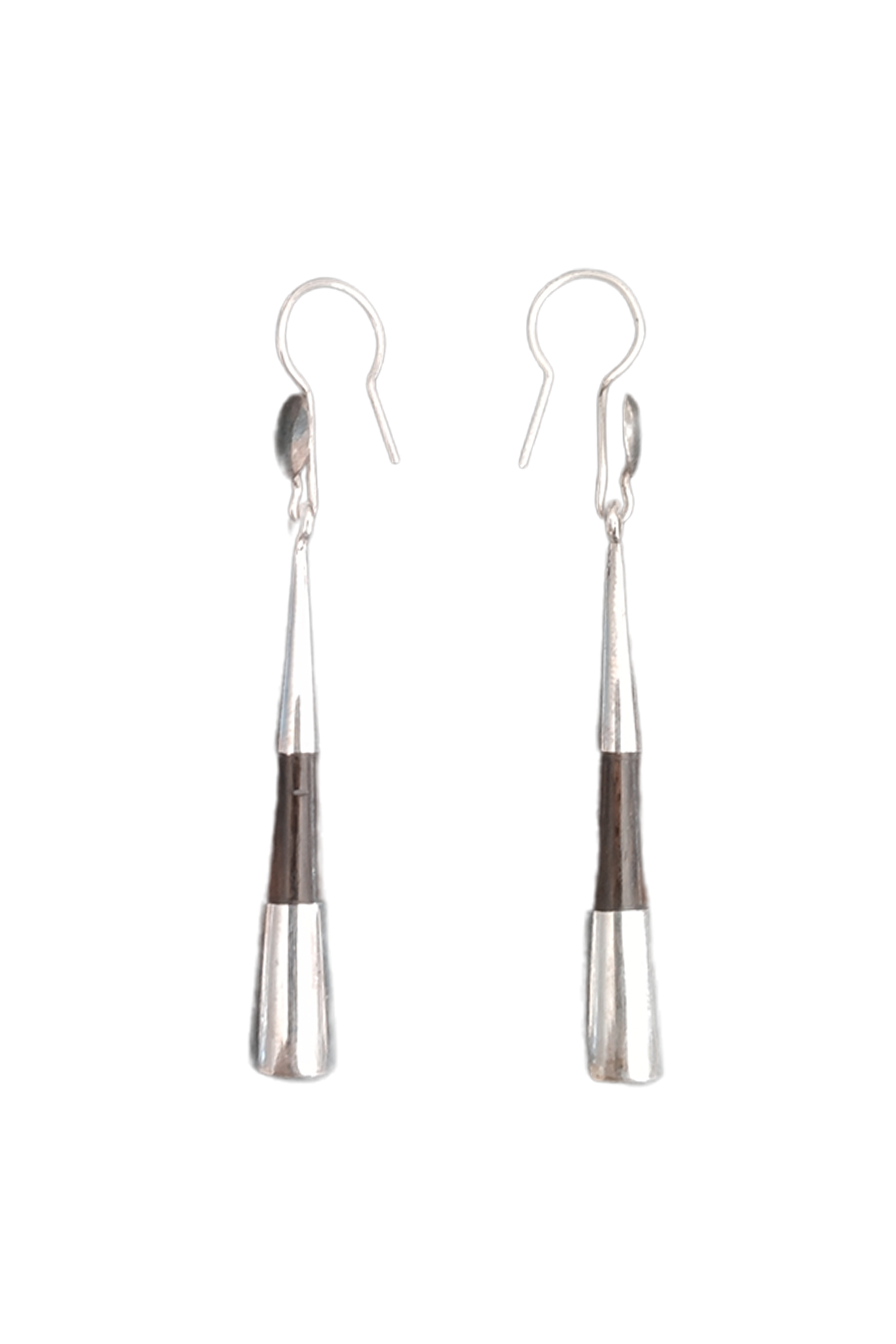 boucle d'oreille traditionnelle africaine, couleur chrome de luxe
