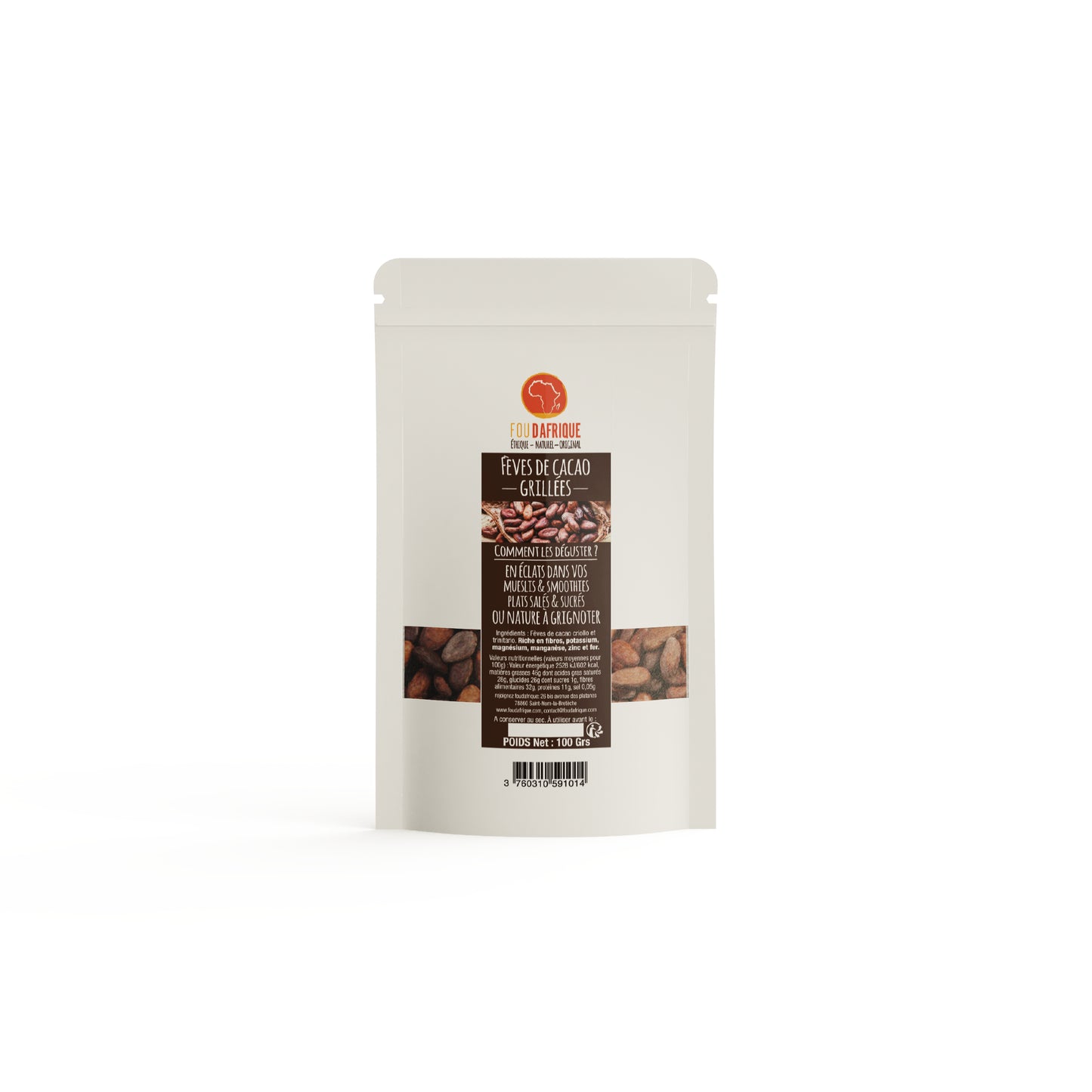 Fèves de Cacao Grillées