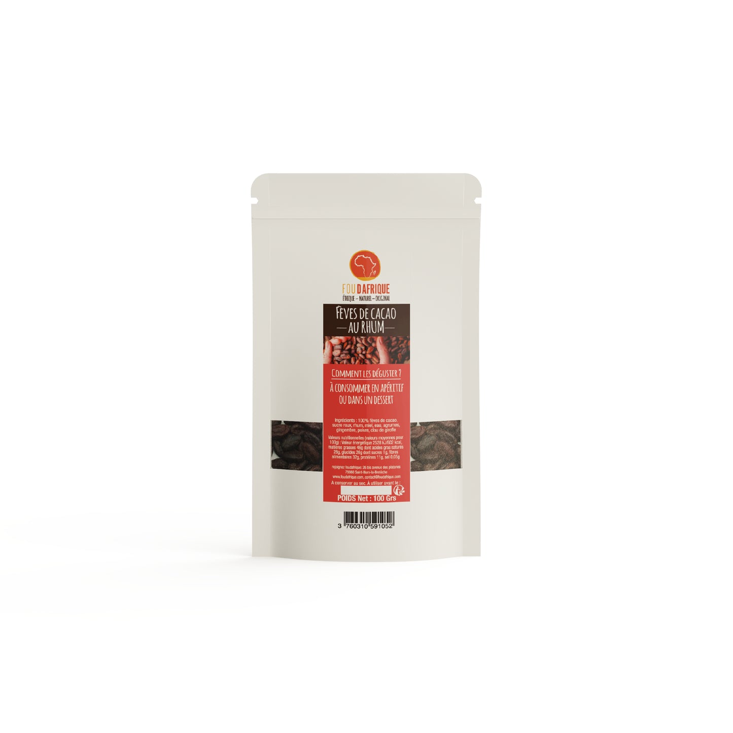 Fèves de Cacao - Rhum