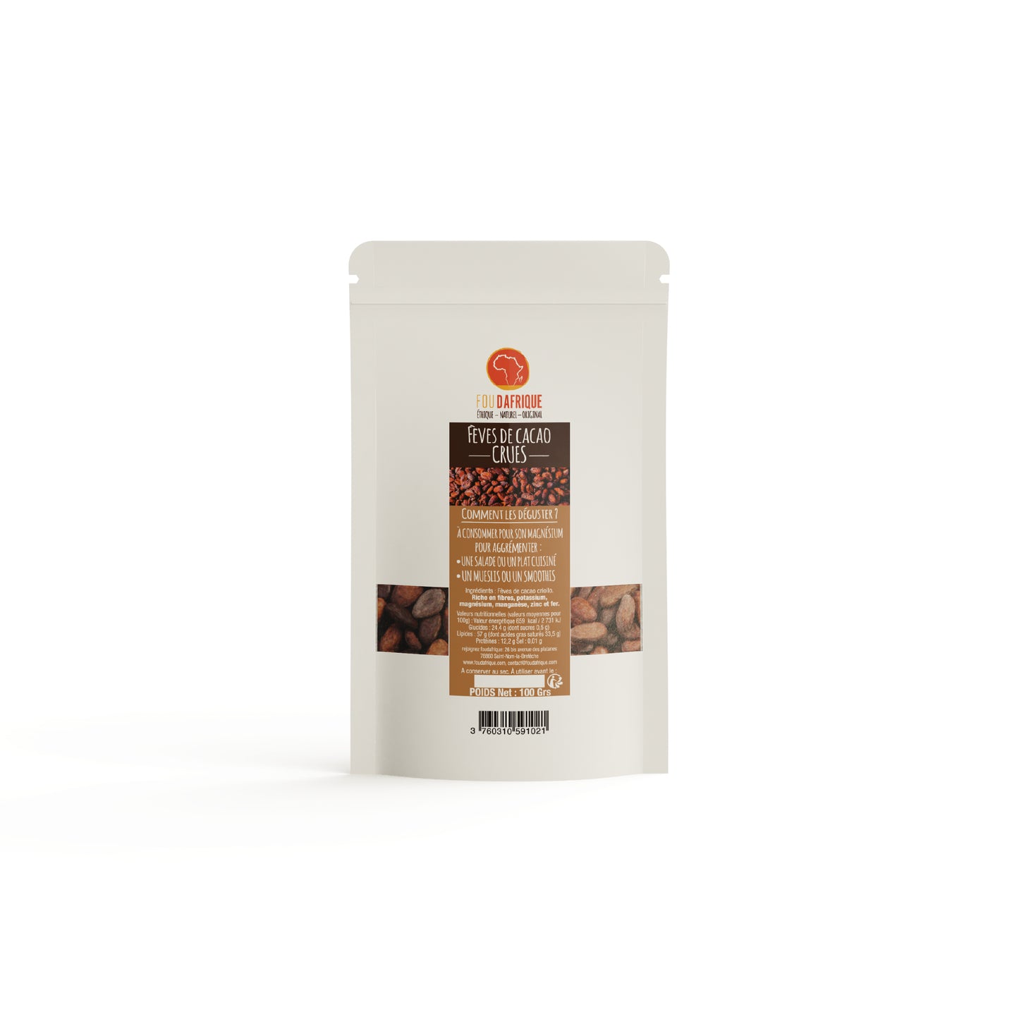 Fèves de Cacao Crues