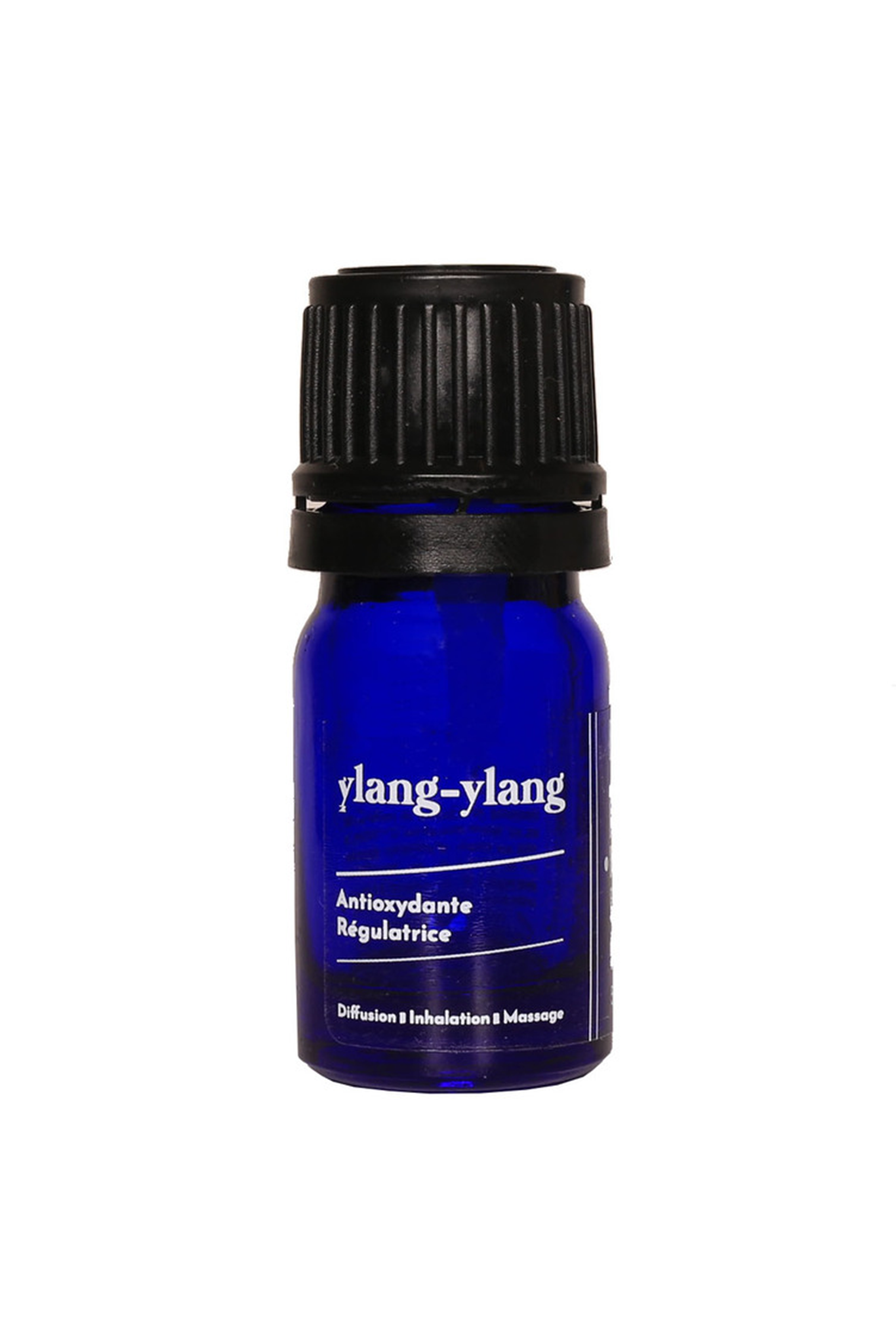 petit flacon d'huile essentielle de ylang-ylang pure végétale