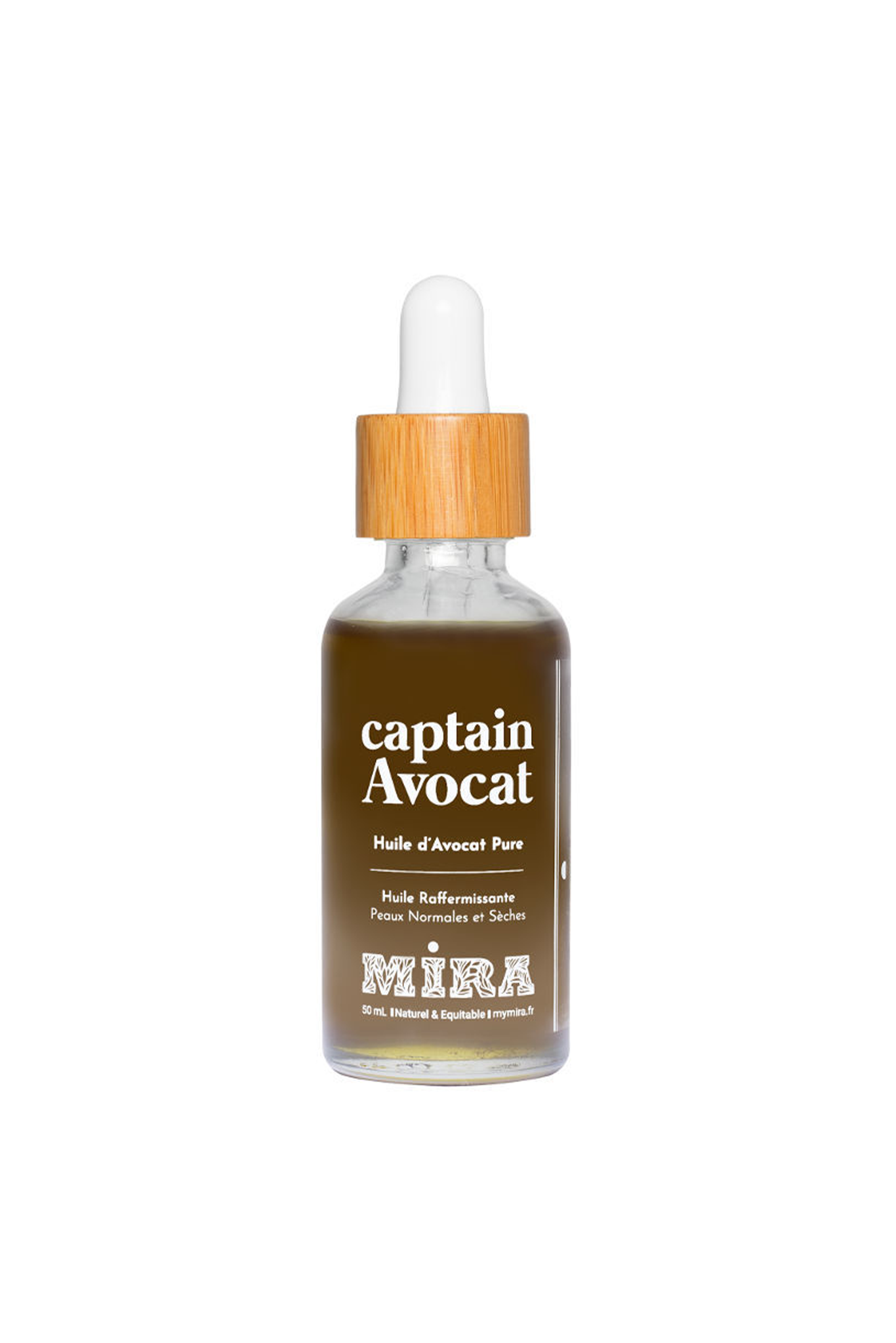 flacon d'huile d'avocat pure végétale