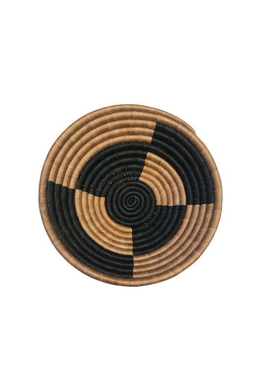 corbeille sénégalaise de tradition, faite à la main