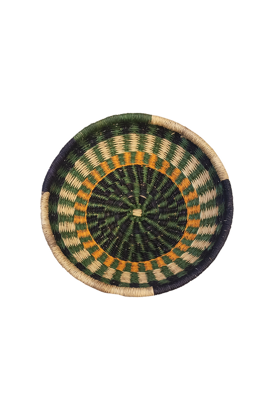 corbeille sénégalaise de tradition, faite à la main