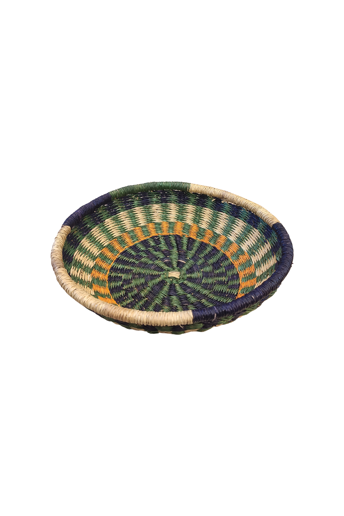 corbeille sénégalaise de tradition, faite à la main