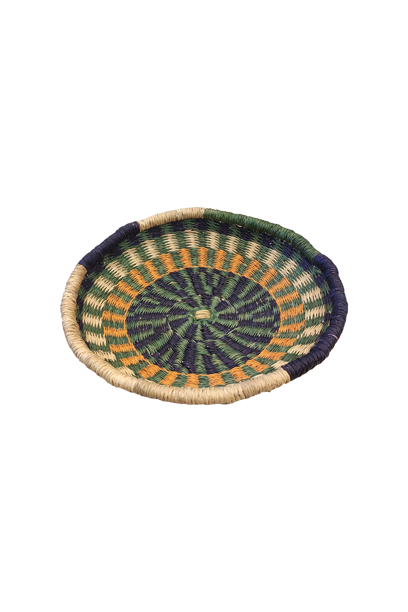 corbeille sénégalaise de tradition, faite à la main