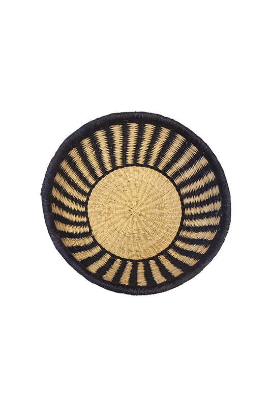 corbeille sénégalaise de tradition, faite à la main