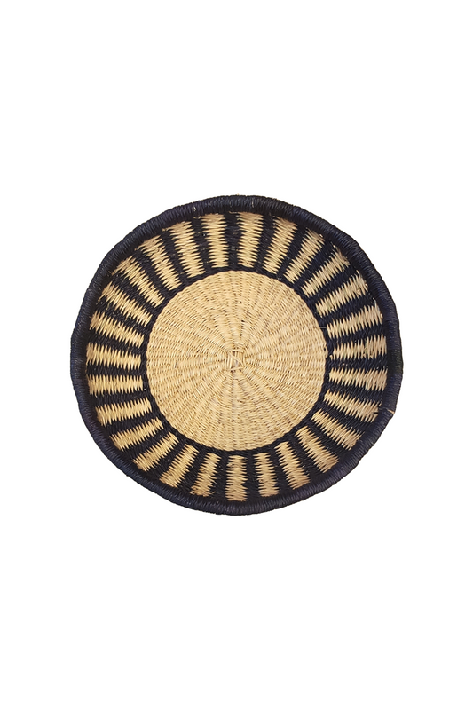 corbeille sénégalaise de tradition, faite à la main