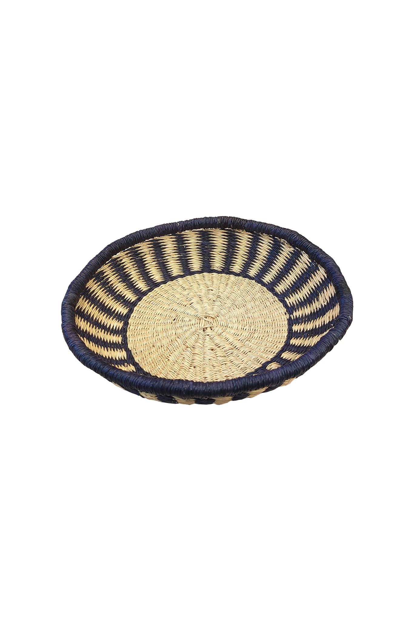 corbeille sénégalaise de tradition, faite à la main
