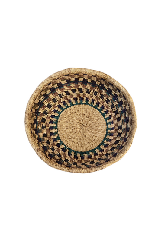 corbeille sénégalaise de tradition, faite à la main