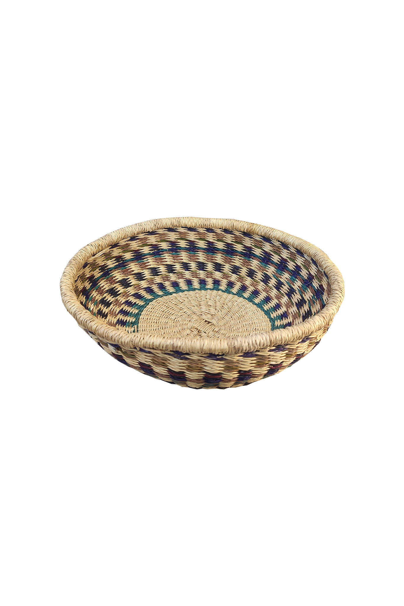 corbeille sénégalaise de tradition, faite à la main