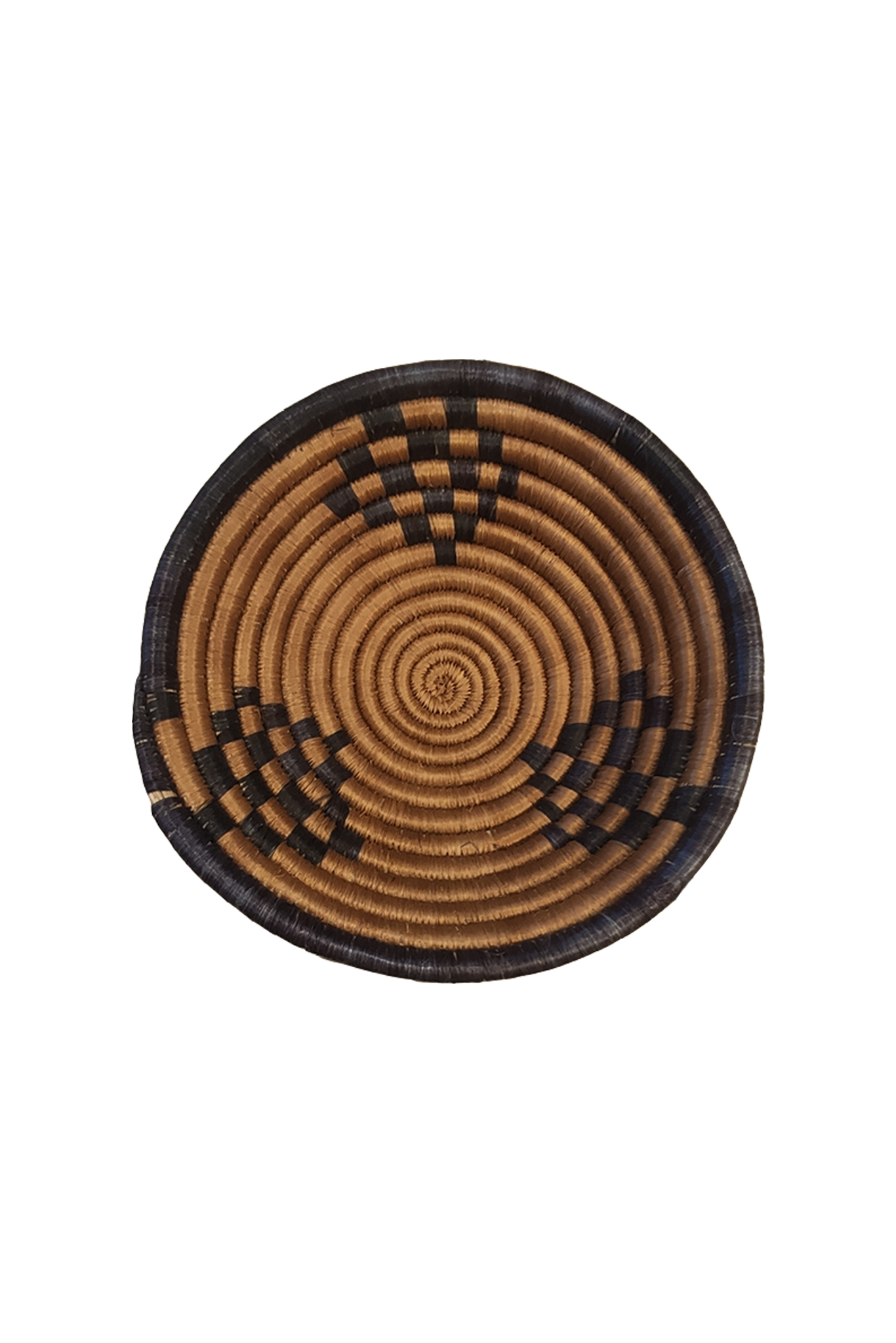 corbeille rwandaise de tradition, faite à la main
