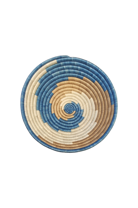 corbeille rwandaise de tradition, faite à la main