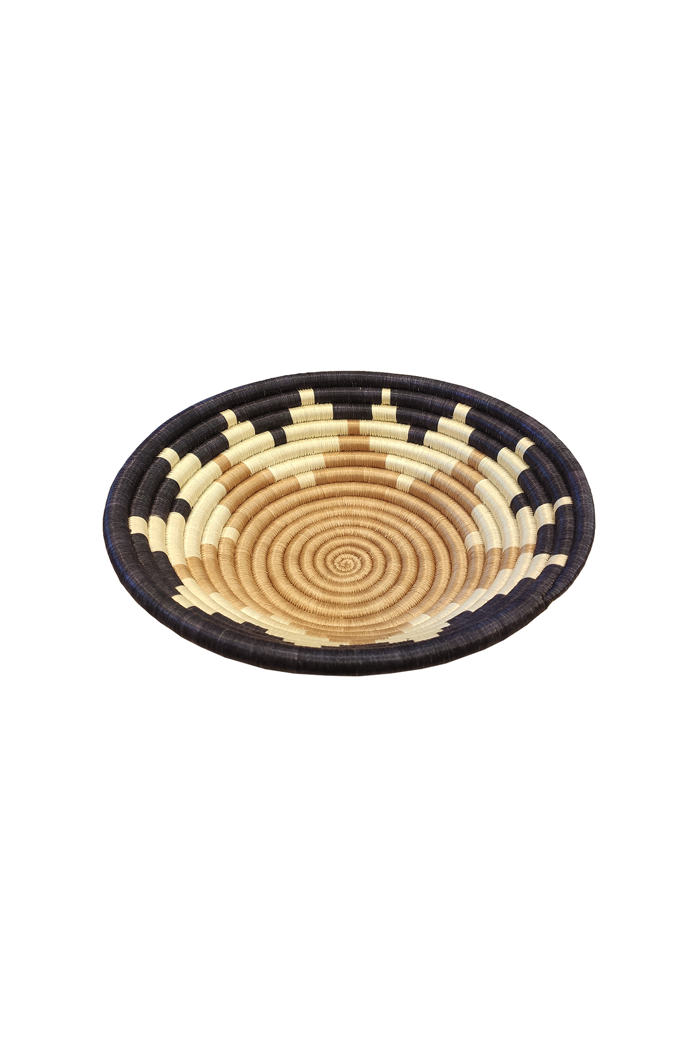 corbeille rwandaise de tradition, faite à la main