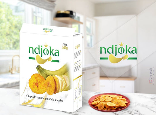 Coffret de Chips de Banane(NDJOKA) et de Fonio