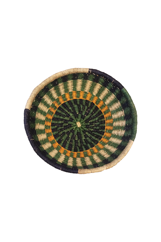 corbeille sénégalaise de tradition, faite à la main