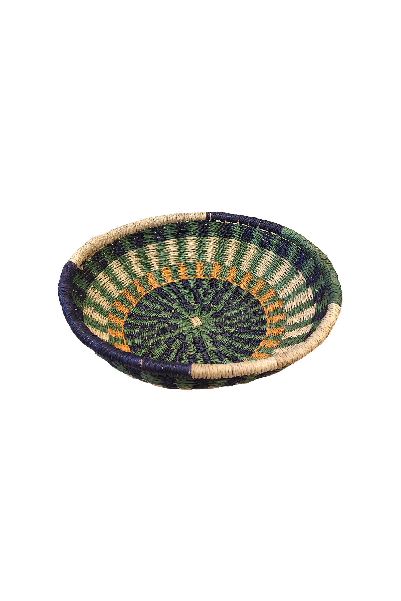 corbeille sénégalaise de tradition, faite à la main